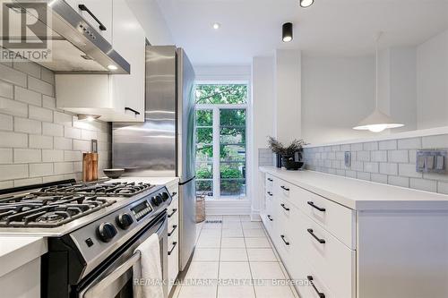 29 Macphail Avenue, Toronto, ON - Indoor Photo Showing Kitchen With Stainless Steel Kitchen With Upgraded Kitchen