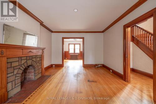 55 Roe Avenue, Toronto, ON - Indoor Photo Showing Other Room With Fireplace