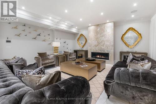 70 Banbury Road, Toronto, ON - Indoor Photo Showing Living Room With Fireplace