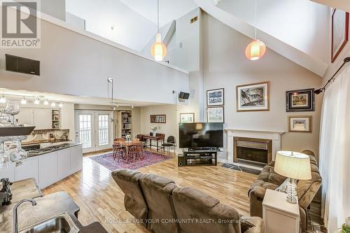 13020 Concession Road 5, Uxbridge, ON - Indoor Photo Showing Living Room With Fireplace