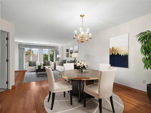 203-1477 Yale St, Oak Bay, BC - Indoor Photo Showing Dining Room