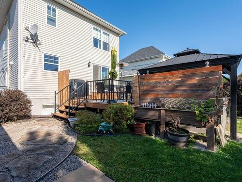 Backyard - 2525 Rue Beethoven, Drummondville, QC - Outdoor With Deck Patio Veranda With Exterior