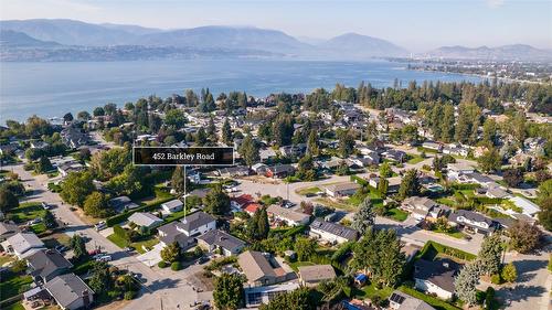 452 Barkley Road, Kelowna, BC - Outdoor With Body Of Water With View