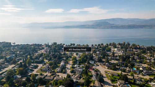 452 Barkley Road, Kelowna, BC - Outdoor With Body Of Water With View