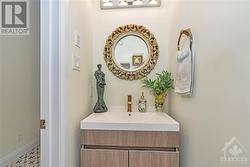 Powder room in Garage entrance area - 