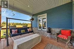 Rear Covered Porch - 