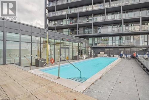 A222 - 3210 Dakota Common, Burlington, ON - Outdoor With In Ground Pool With Balcony