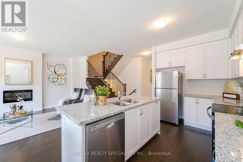 32 Camino Real Drive, Caledon, ON - Indoor Photo Showing Kitchen With Stainless Steel Kitchen With Double Sink