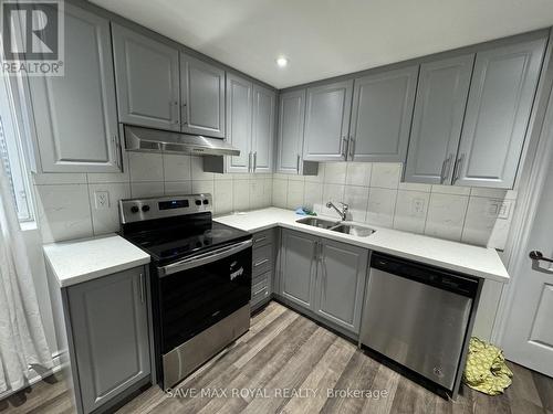 Bsmnt - 71 Adventura Road, Brampton, ON - Indoor Photo Showing Kitchen With Double Sink