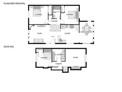 Plan (croquis) - 558 Rue Donatien, Laval (Fabreville), QC 