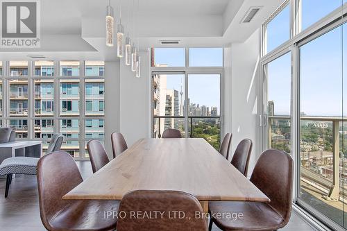 2302 - 65 East Liberty Street, Toronto, ON - Indoor Photo Showing Dining Room