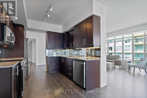 2302 - 65 East Liberty Street, Toronto, ON - Indoor Photo Showing Kitchen