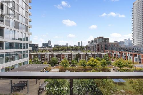 503 - 20 Tubman Avenue W, Toronto, ON - Outdoor With Balcony