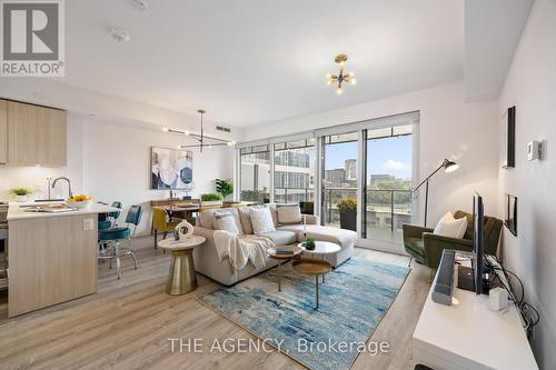 503 - 20 Tubman Avenue, Toronto, ON - Indoor Photo Showing Living Room