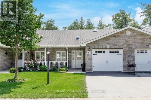 187 Greenway Drive, Wasaga Beach, ON - Outdoor With Deck Patio Veranda With Facade