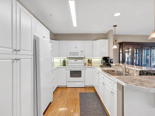 108-970 Lorne Street, Kamloops, BC - Indoor Photo Showing Kitchen With Double Sink