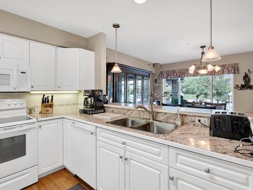 108-970 Lorne Street, Kamloops, BC - Indoor Photo Showing Kitchen With Double Sink