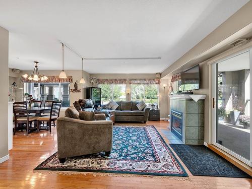 108-970 Lorne Street, Kamloops, BC - Indoor Photo Showing Living Room With Fireplace