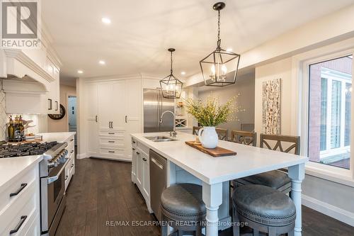 100 Boulding Avenue, Hamilton, ON - Indoor Photo Showing Kitchen With Double Sink With Upgraded Kitchen