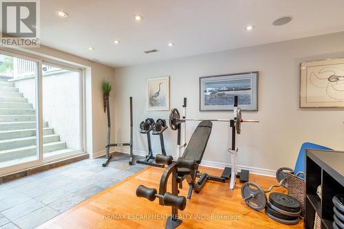 100 Boulding Avenue, Hamilton, ON - Indoor Photo Showing Gym Room