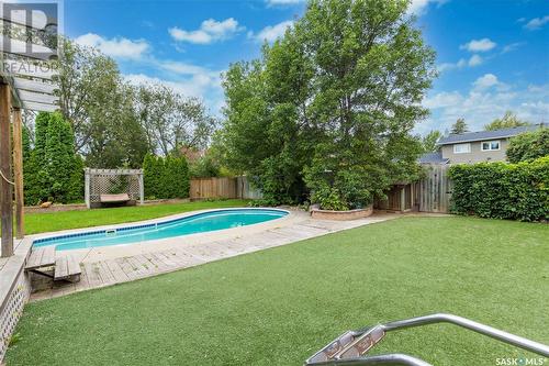 3810 Balfour Place, Saskatoon, SK - Outdoor With In Ground Pool With Backyard