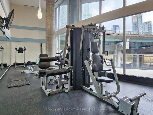 518-38 Dan Leckie Way, Toronto, ON - Indoor Photo Showing Gym Room