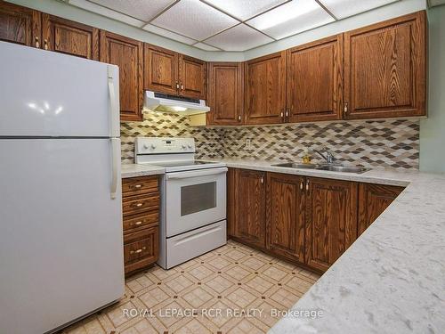 304-166 Olive St, East Gwillimbury, ON - Indoor Photo Showing Kitchen With Double Sink