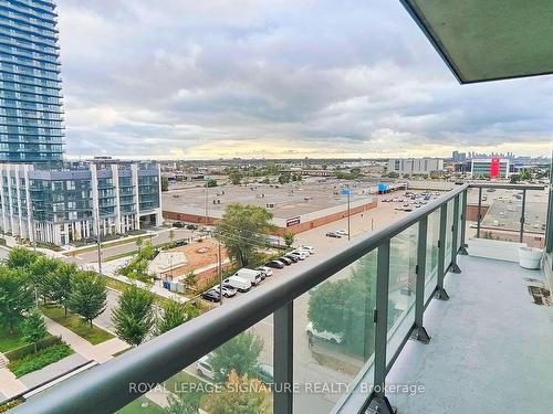 706-15 Zorra St, Toronto, ON - Outdoor With Balcony With View