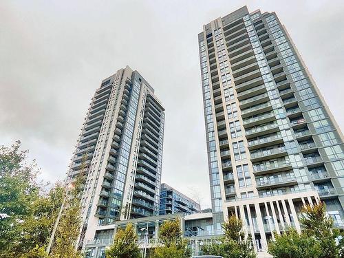 706-15 Zorra St, Toronto, ON - Outdoor With Balcony With Facade