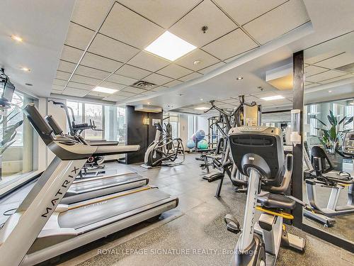 1211-2121 Lake Shore Blvd W, Toronto, ON - Indoor Photo Showing Gym Room