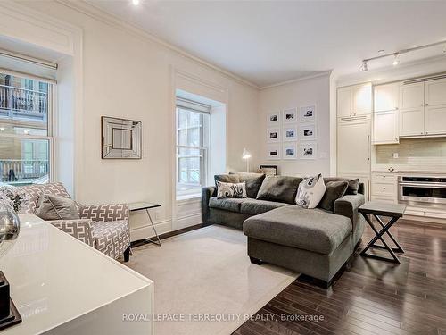 332-22 Leader Lane, Toronto, ON - Indoor Photo Showing Living Room With Fireplace