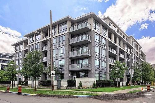 403-21 Clairtrell Rd, Toronto, ON - Outdoor With Balcony With Facade