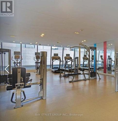 4801 - 832 Bay Street, Toronto, ON - Indoor Photo Showing Gym Room