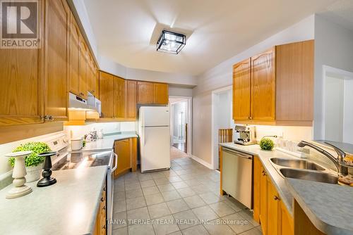 32 Holsted Road, Whitby, ON - Indoor Photo Showing Kitchen With Double Sink