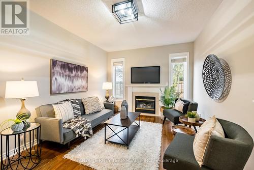 32 Holsted Road, Whitby, ON - Indoor Photo Showing Living Room With Fireplace