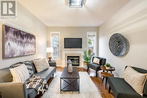 32 Holsted Road, Whitby, ON - Indoor Photo Showing Living Room With Fireplace