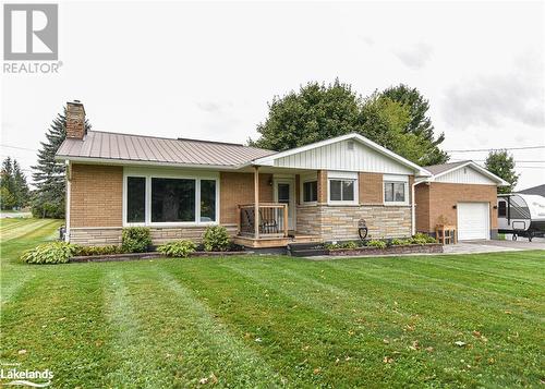 1892 Warminster Sideroad, Oro-Medonte, ON - Outdoor With Deck Patio Veranda With Facade