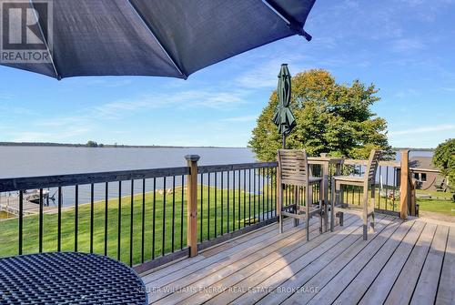 96 Bishop Lane, Prince Edward County (Ameliasburgh), ON - Outdoor With Body Of Water With Deck Patio Veranda With Exterior