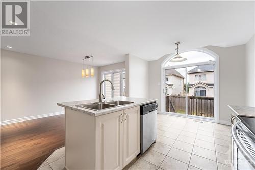 182 Garrity Crescent, Ottawa, ON - Indoor Photo Showing Kitchen With Double Sink