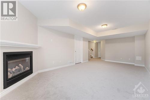 182 Garrity Crescent, Ottawa, ON - Indoor With Fireplace