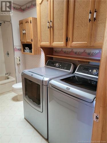 129 Helen Street, Woodstock, NB - Indoor Photo Showing Laundry Room