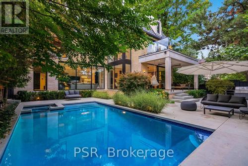 5 Dewbourne Avenue, Toronto, ON - Outdoor With In Ground Pool With Backyard