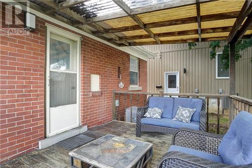 53 Bruce Street, Kitchener, ON - Outdoor With Deck Patio Veranda With Exterior