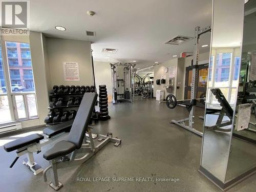 703 - 1005 King Street W, Toronto, ON - Indoor Photo Showing Gym Room