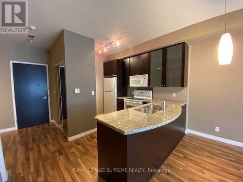 703 - 1005 King Street W, Toronto, ON - Indoor Photo Showing Kitchen With Double Sink