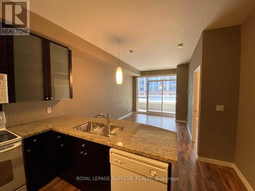 703 - 1005 King Street W, Toronto, ON - Indoor Photo Showing Kitchen With Double Sink