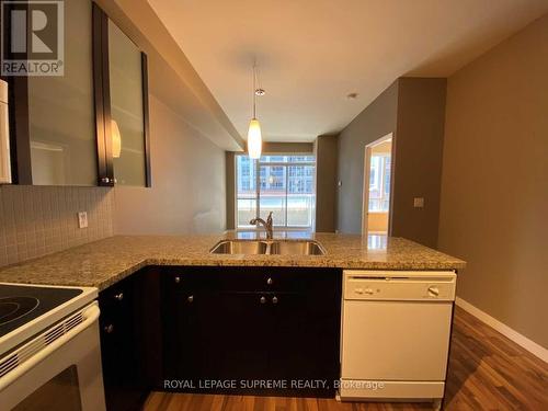 703 - 1005 King Street W, Toronto, ON - Indoor Photo Showing Kitchen With Double Sink