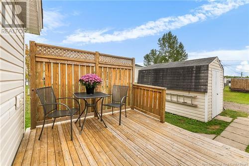 9 Avery Street, Moncton, NB - Outdoor With Deck Patio Veranda With Exterior