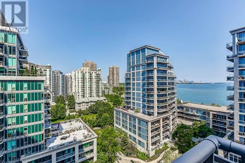 1211 - 2121 Lake Shore Boulevard W, Toronto, ON - Outdoor With Balcony With Facade