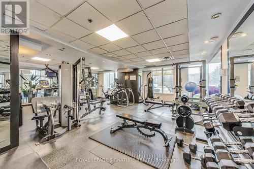 1211 - 2121 Lake Shore Boulevard W, Toronto, ON - Indoor Photo Showing Gym Room